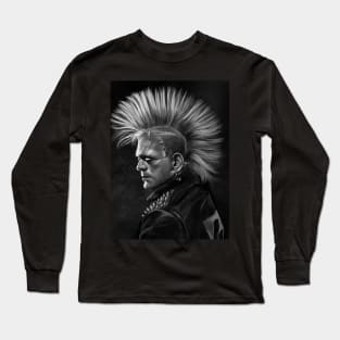 Punk Rock Frankenstein’s Monster Long Sleeve T-Shirt